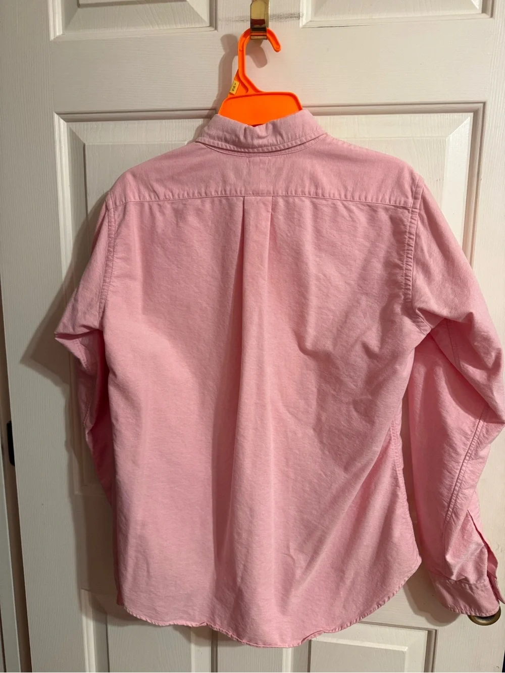 Ralph Lauren Light Pink Button-Down Oxford Shirt size 10 (fits like a medium)